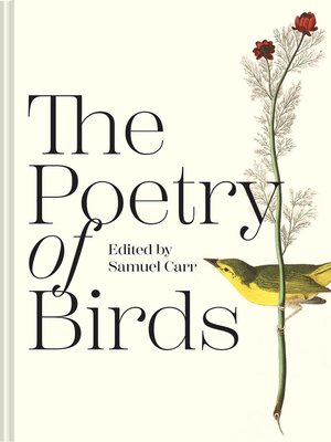 cover image of The Poetry of Birds
